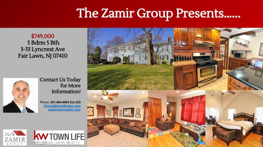 Zamir Group 3-33 Lyncrest Fair Lawn