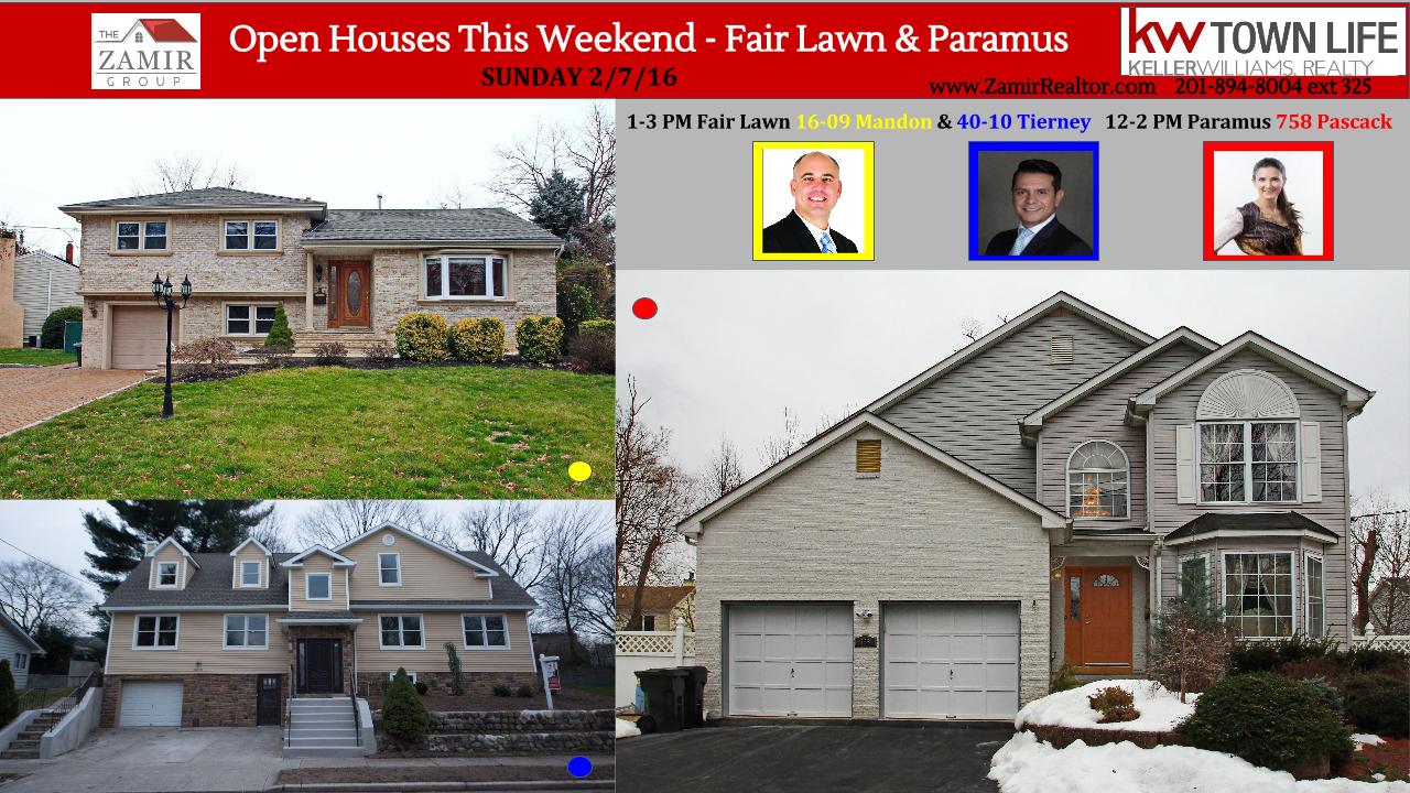 Zohar Zack Zamir Beregn County Premier Realtor Fair Lawn Open Houses this Weekend Things to do in 07410